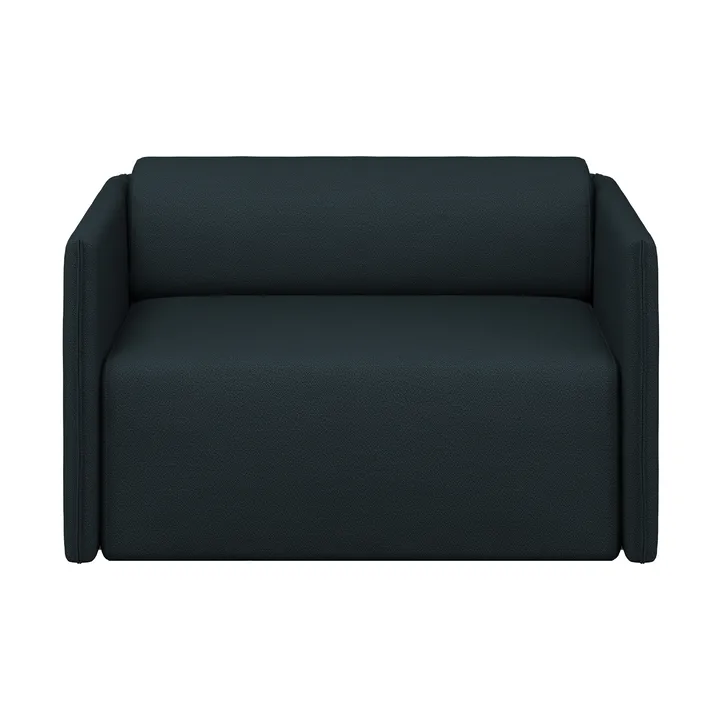 Palo Block Single-seater arm chair Low - Pine - Hem