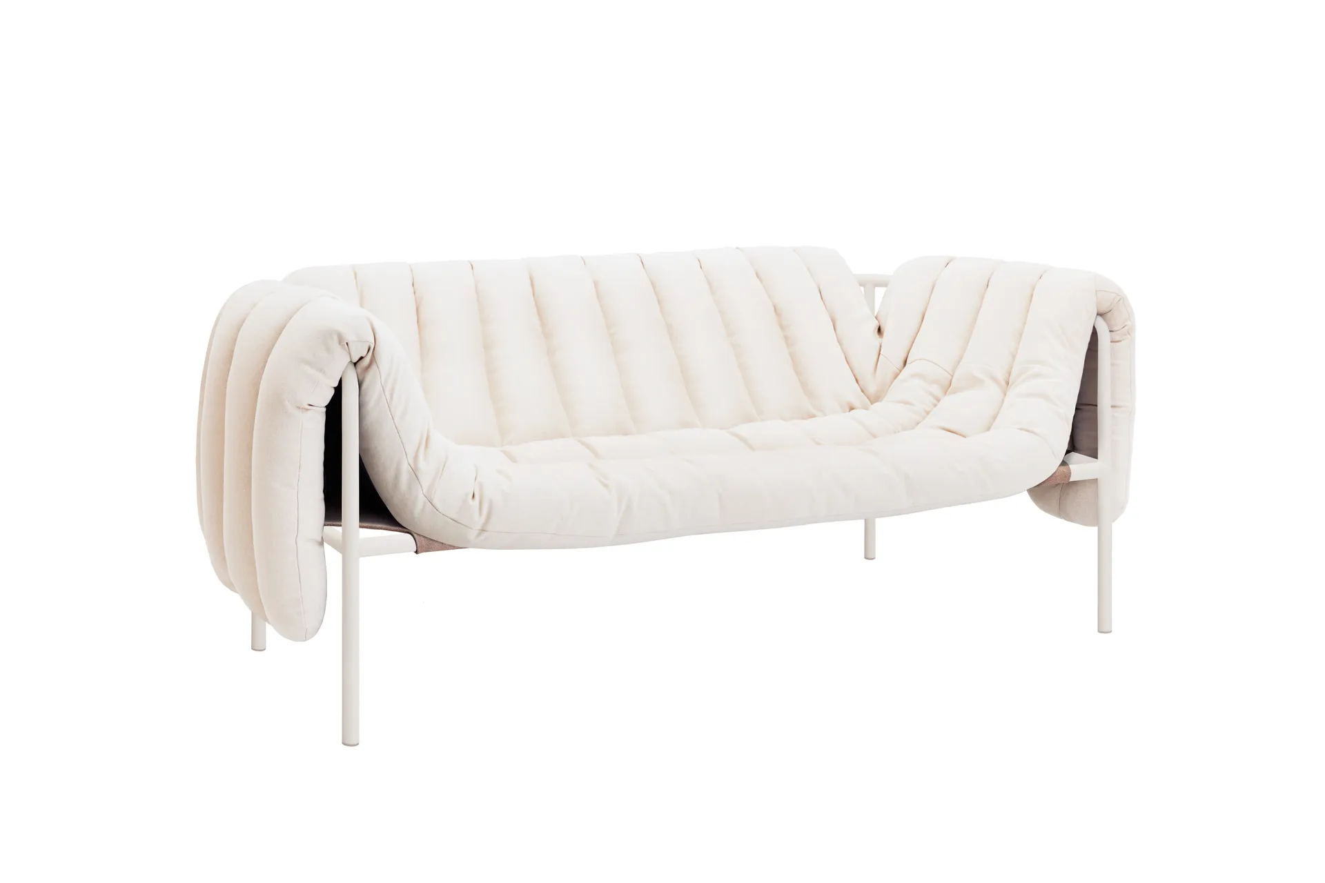 Puffy 2,5-seater sofa 205 cm, Natural-cream Hem