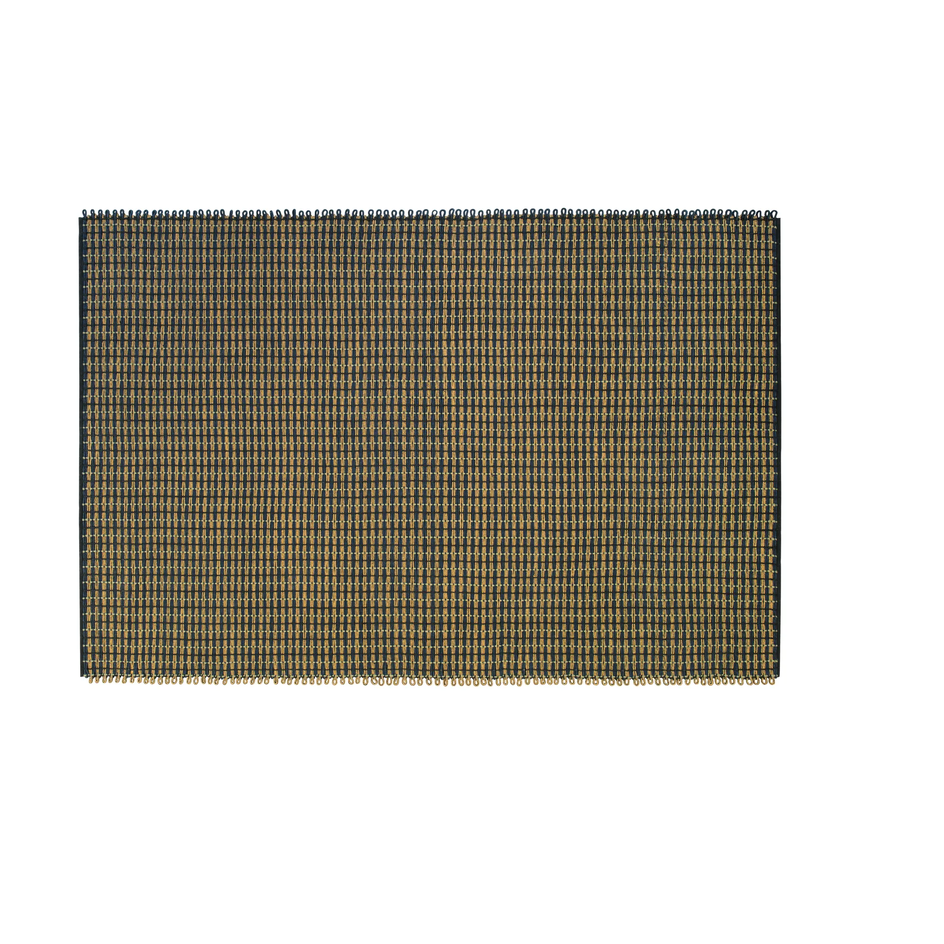 Rope rug Large 200x300 cm, Night blue Hem