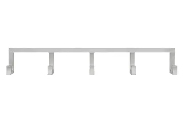 Tig Quintuple hook 115 cm - Brushed aluminum - Hem