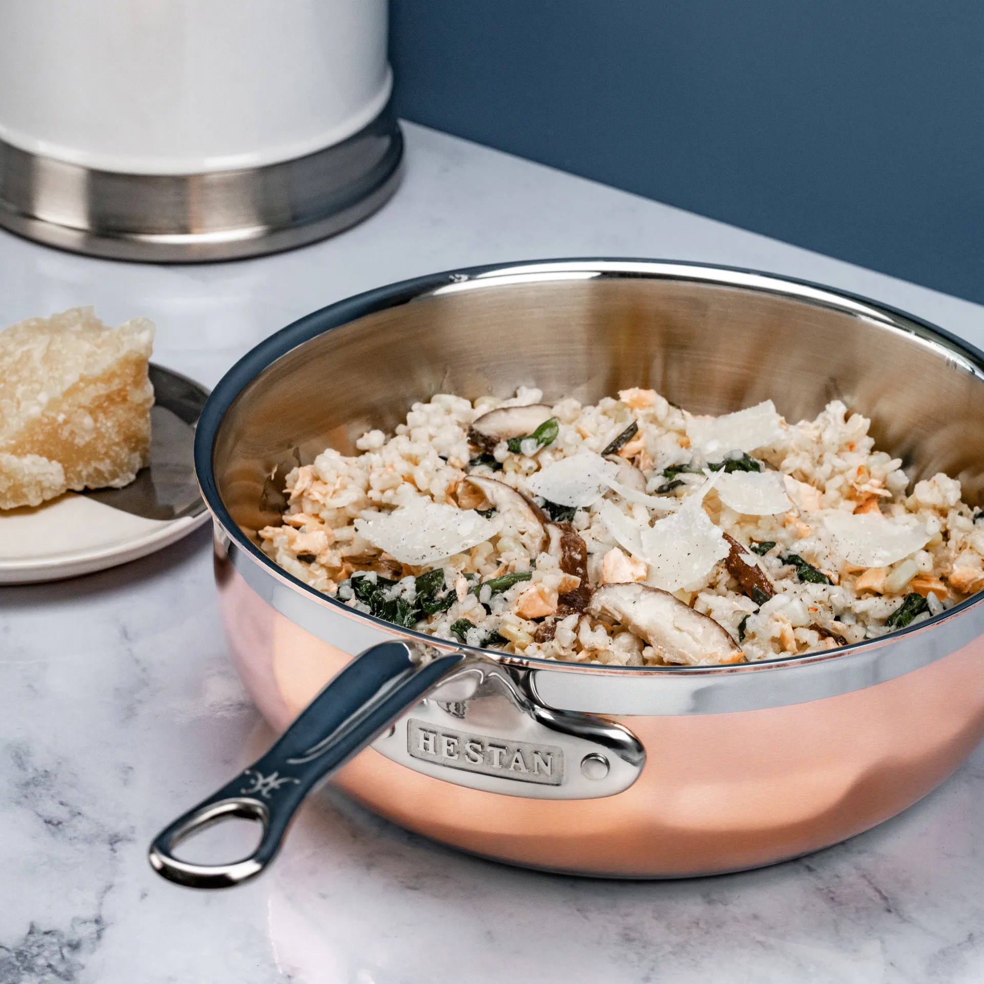 Hestan Copperbond essential sauté pan Ø24 cm, Copper Hestan