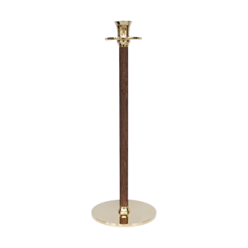 Alto Basso candle holder 35 cm - Brass - Hilke Collection