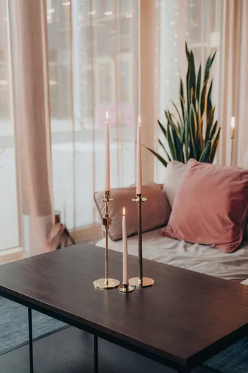 Alto Basso candle sticks - Solid brass - Hilke Collection