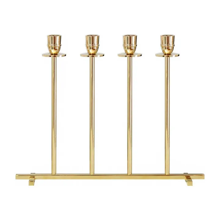 Alto candle sticks - Solid brass - Hilke Collection