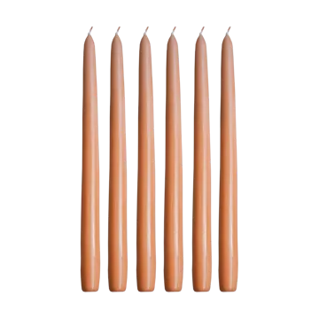 Herrgårdsljus candles 30 cm 6-pack  - Apricot - Hilke Collection