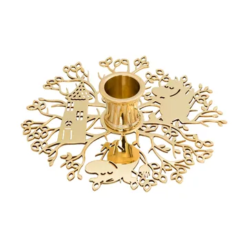 Hilke X Moomin No.1 candle holder - Brass - Hilke Collection