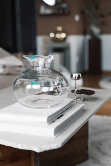Hilke X Skruf Perla vase - Clear - Hilke Collection