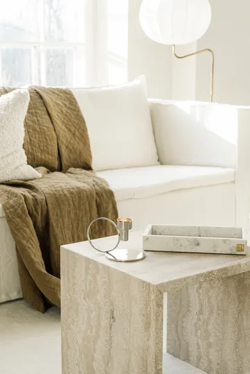 Insieme candle sticks - Nickel-plated brass - Hilke Collection