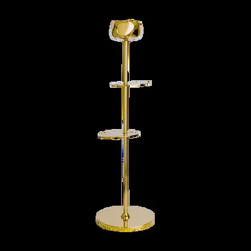 Ninfea Alta candlestick 35 cm - Brass - Hilke Collection