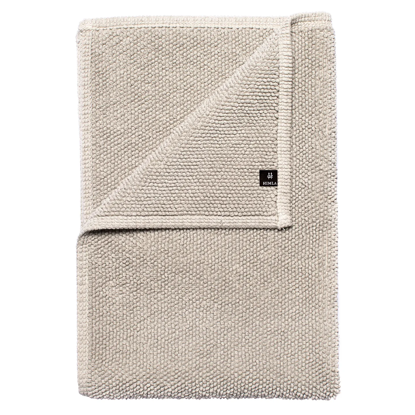 Max bathroom rug 60x90 cm, Mother of pearl (beige) Himla