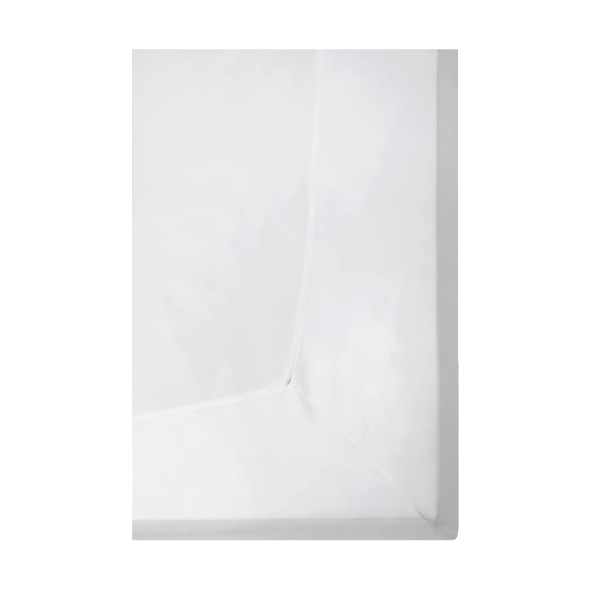 Soul enveloped fitted sheet 120x200 cm, White Himla