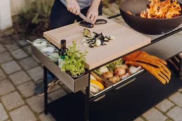 FIRE KITCHEN utensil holder - Stainless steel - Höfats