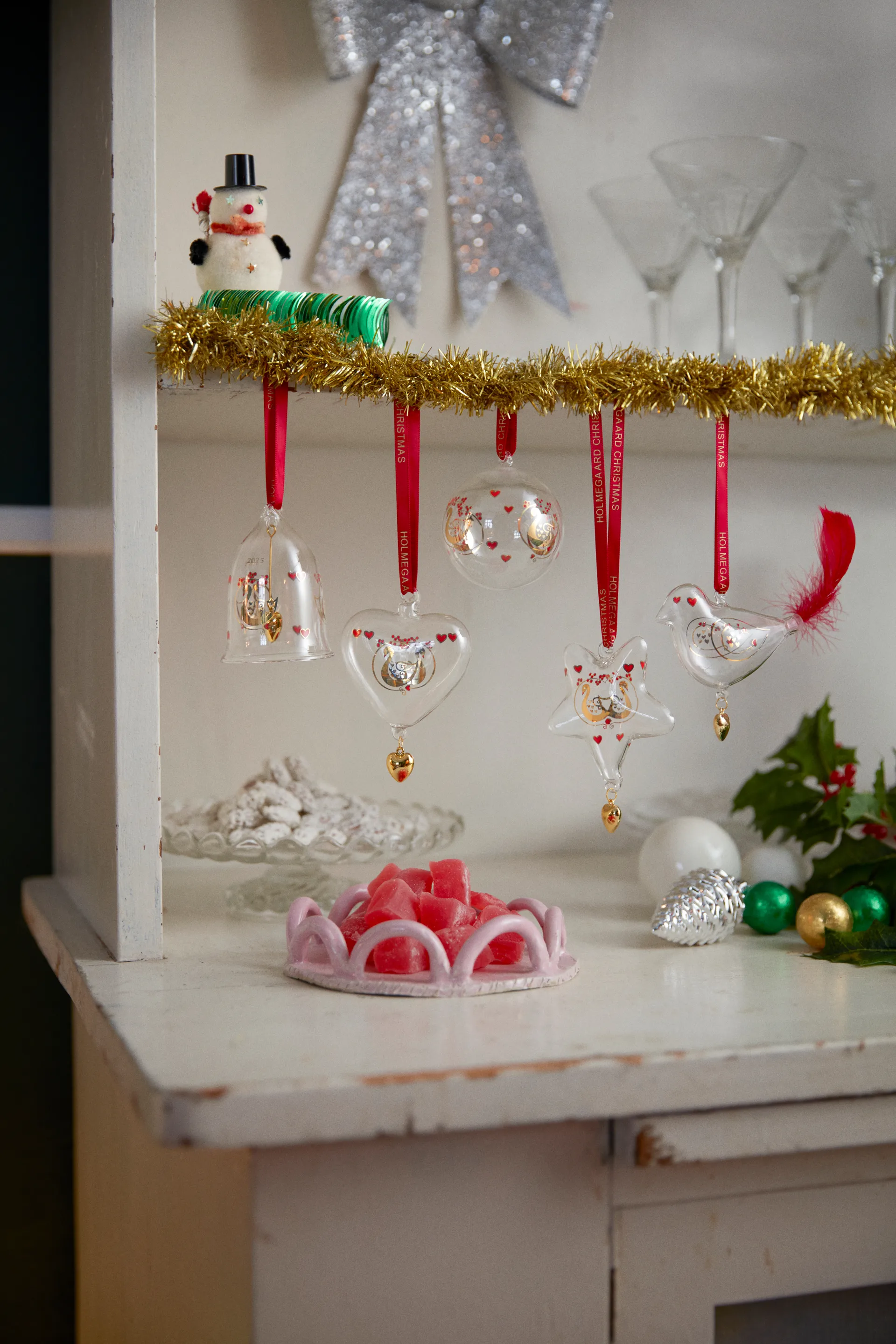 Holmegaard Christmas this year's Christmas clock, 2025 Holmegaard