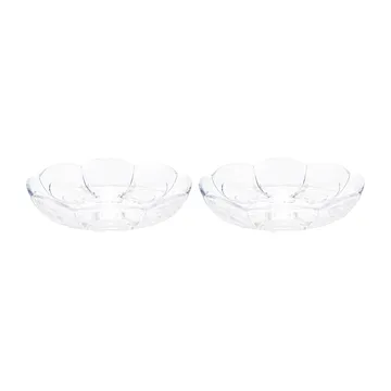 Lily dessert plate Ø16 cm 2-pack - Clear - Holmegaard