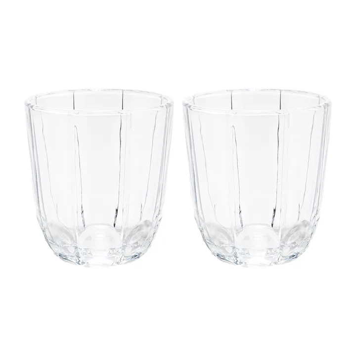 Lily drinking glass 32 cl 2-pack - Clear - Holmegaard