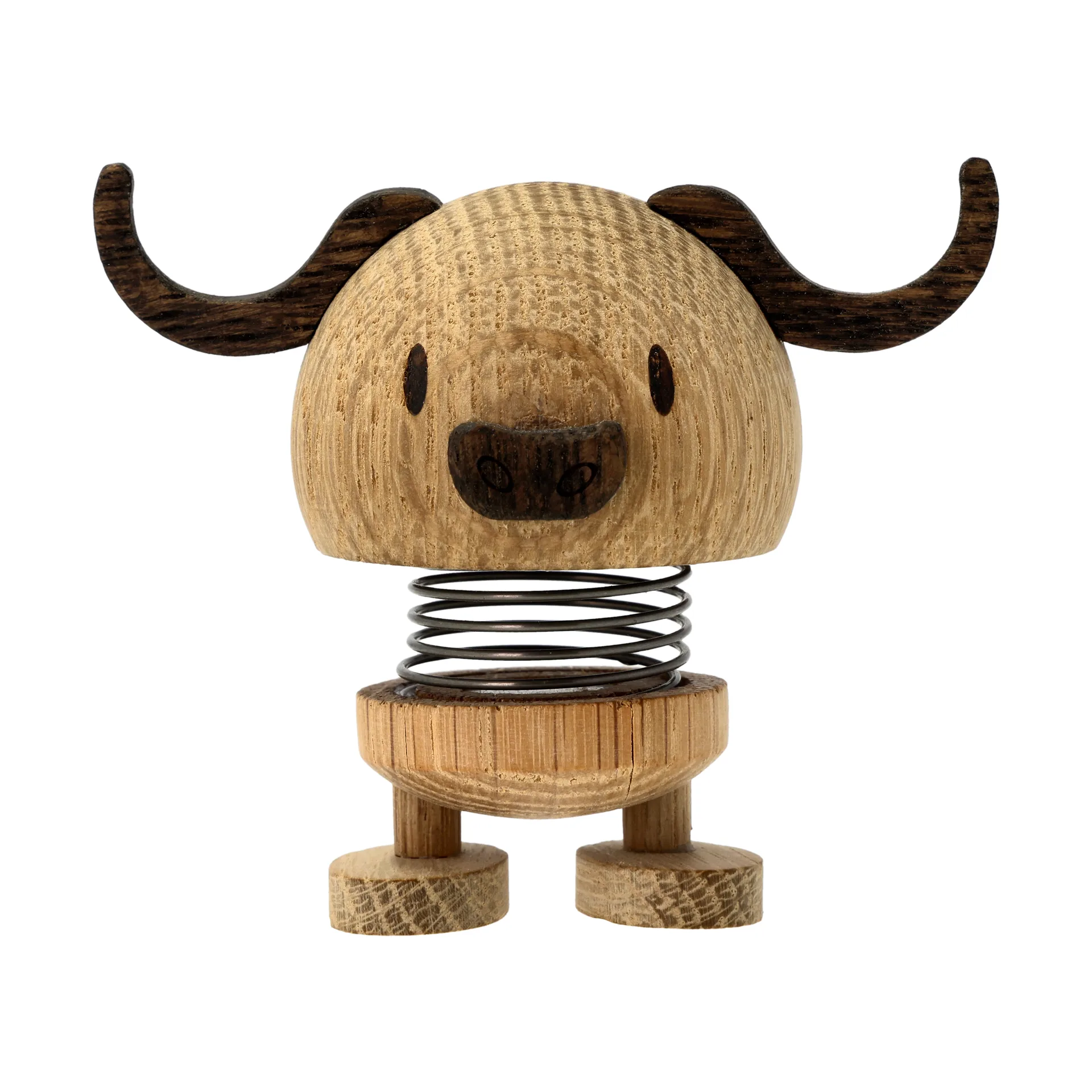 Hoptimist figure S, Buffalo, oak Hoptimist