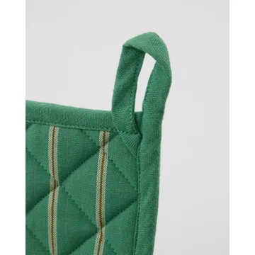 Chef pot holder 22x22 cm 2-pack - Green - House Doctor