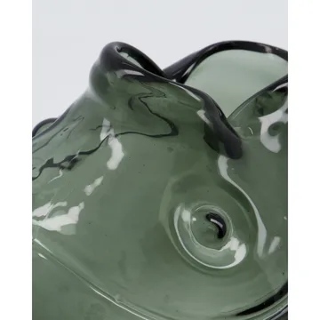 Fish vase 17.5 cm - Smoky grey - House Doctor