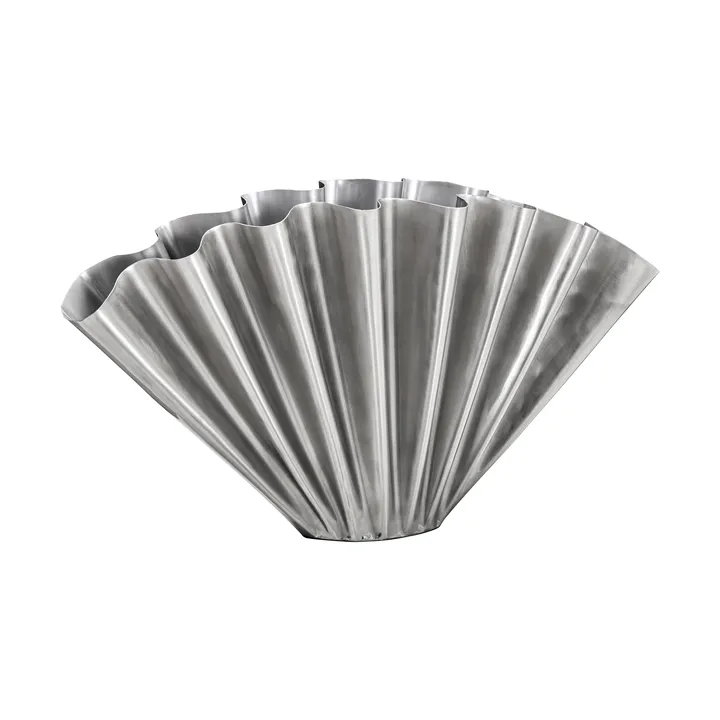 Flood vase - Brushed silver - House Doctor