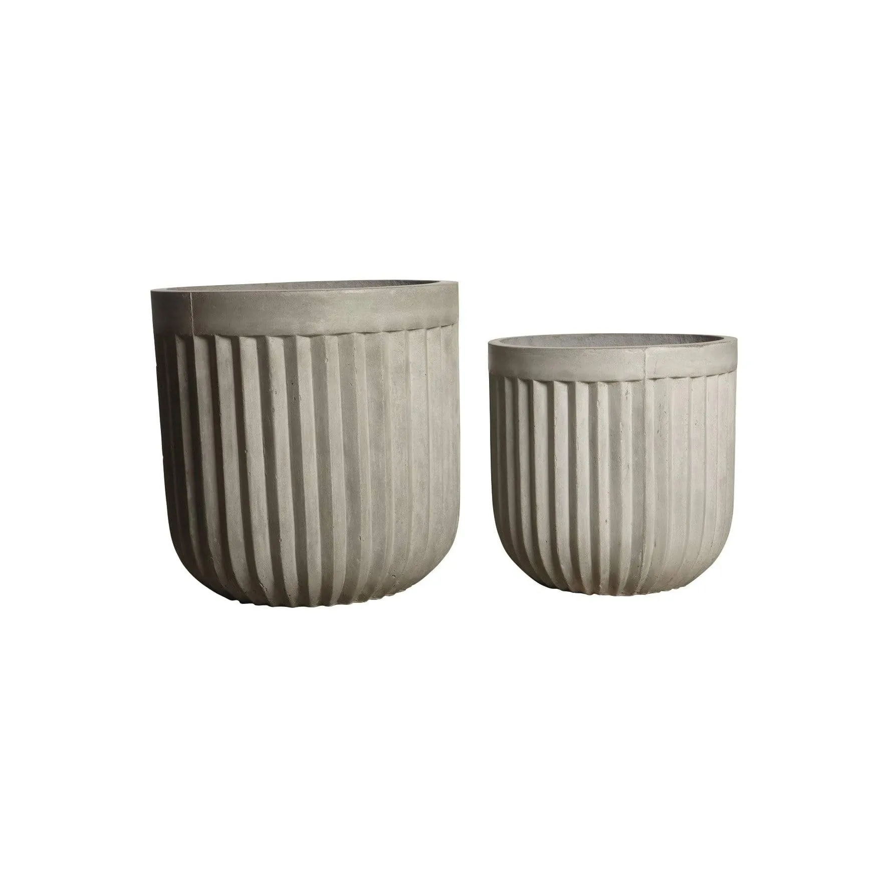 House Doctor flower pot 2 pcs, Concrete House Doctor