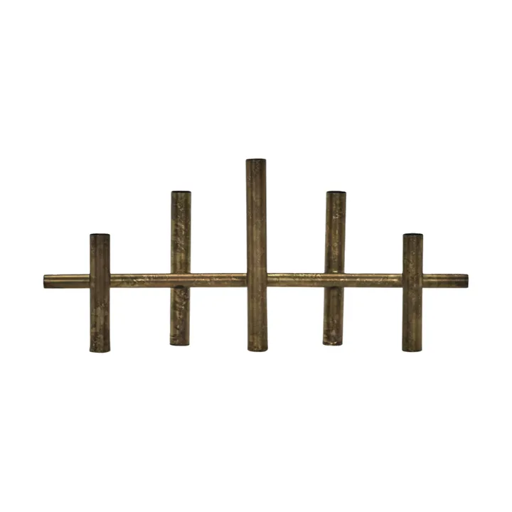 Maxi candle holder 45 cm - Antique brass color - House Doctor