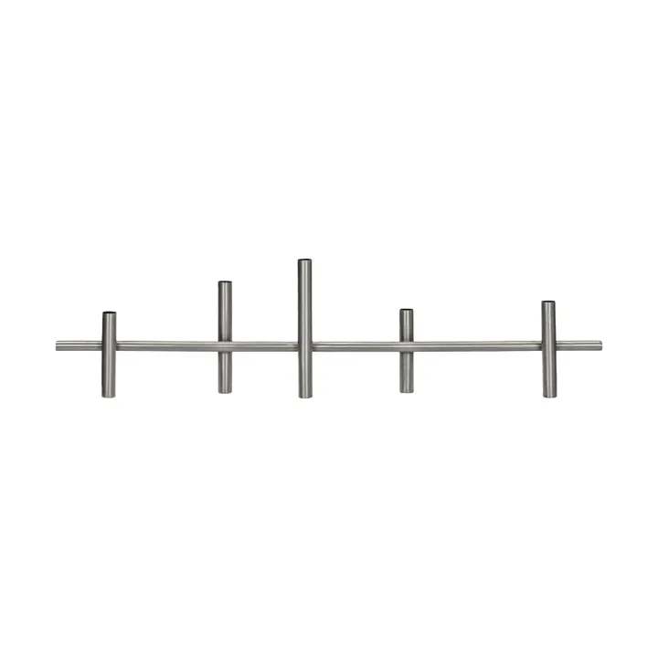 Maxi candlestick 80 cm - Antique silver - House Doctor