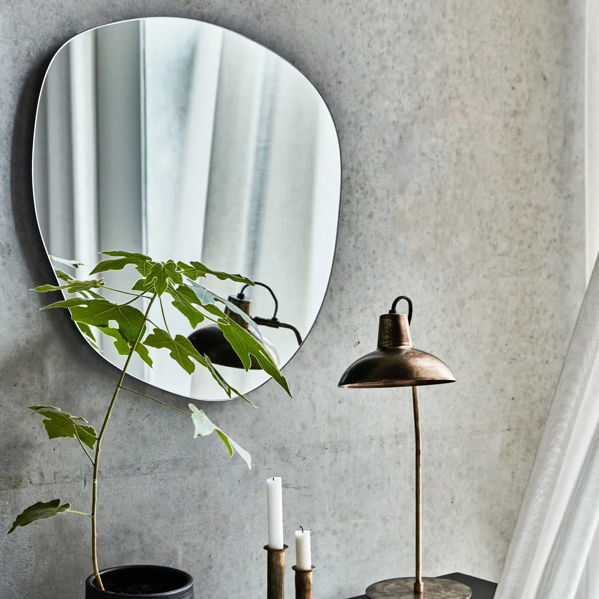 Peme mirror 56.3x60 cm, Clear House Doctor