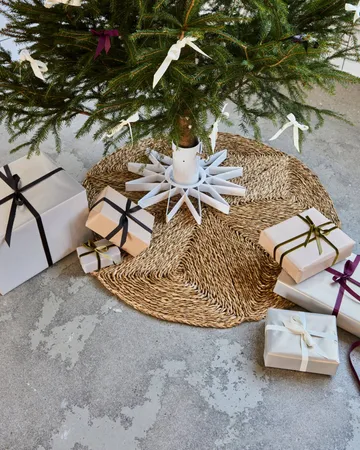 Star tree skirt, Ø100 cm - Natural - House Doctor