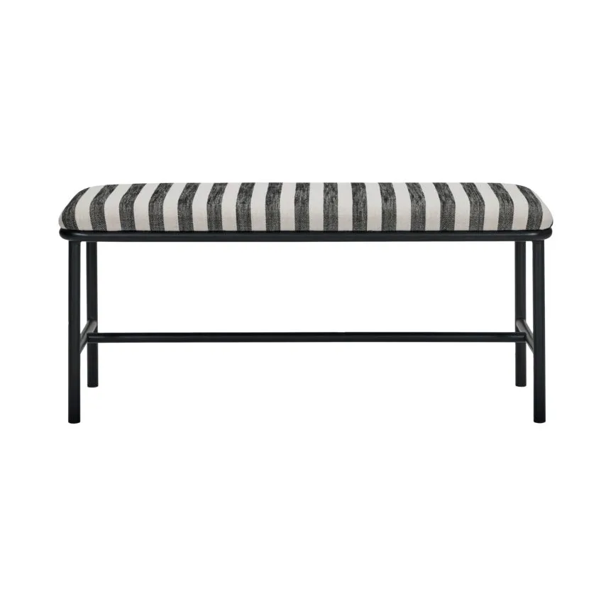 Toda bench 100 cm, Black-White House Doctor