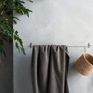 Welo towel rack 61,5 cm - Brushed silver - House Doctor