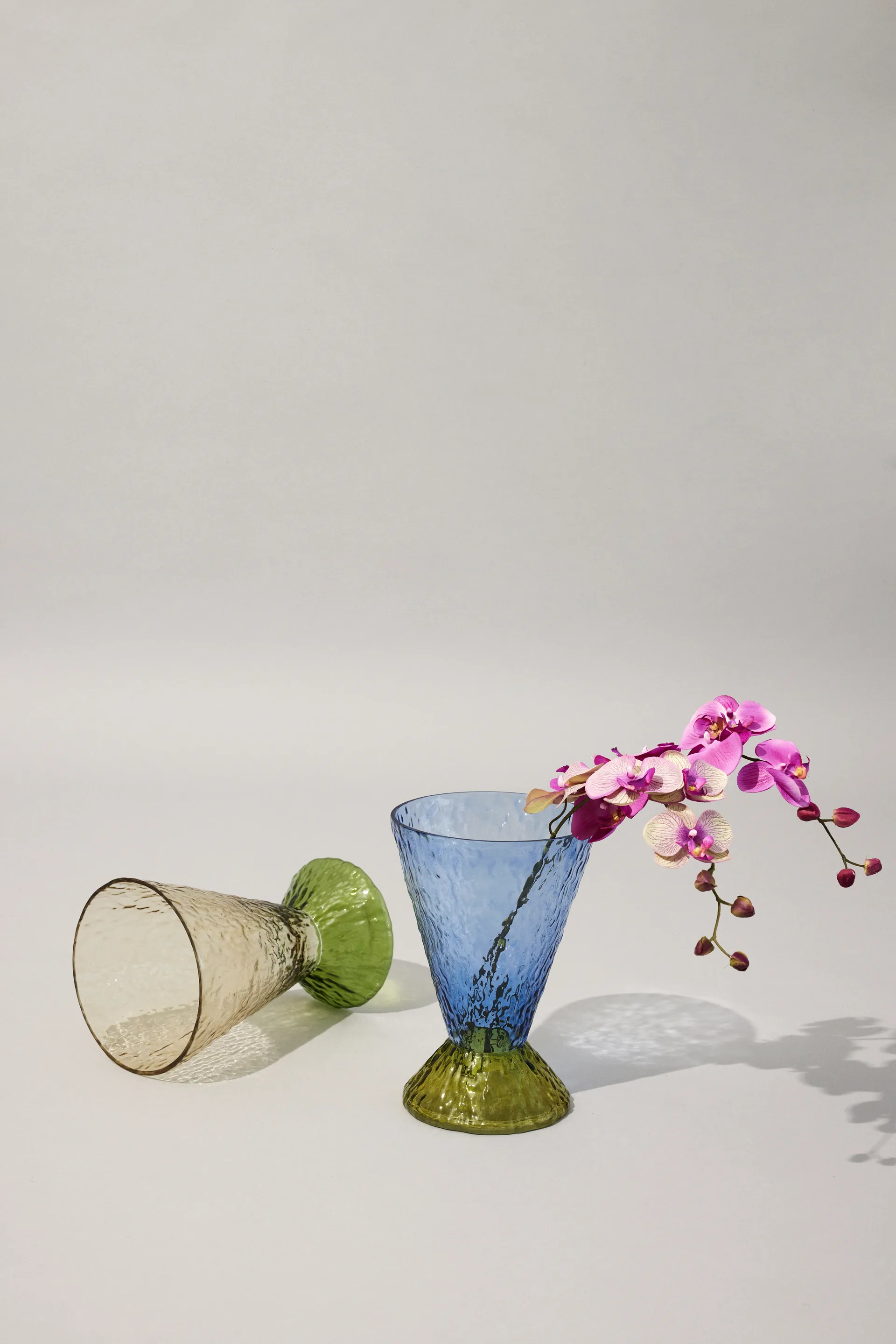 Abyss vase, Blue Hübsch