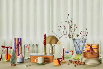 Abyss vase - Blue - Hübsch