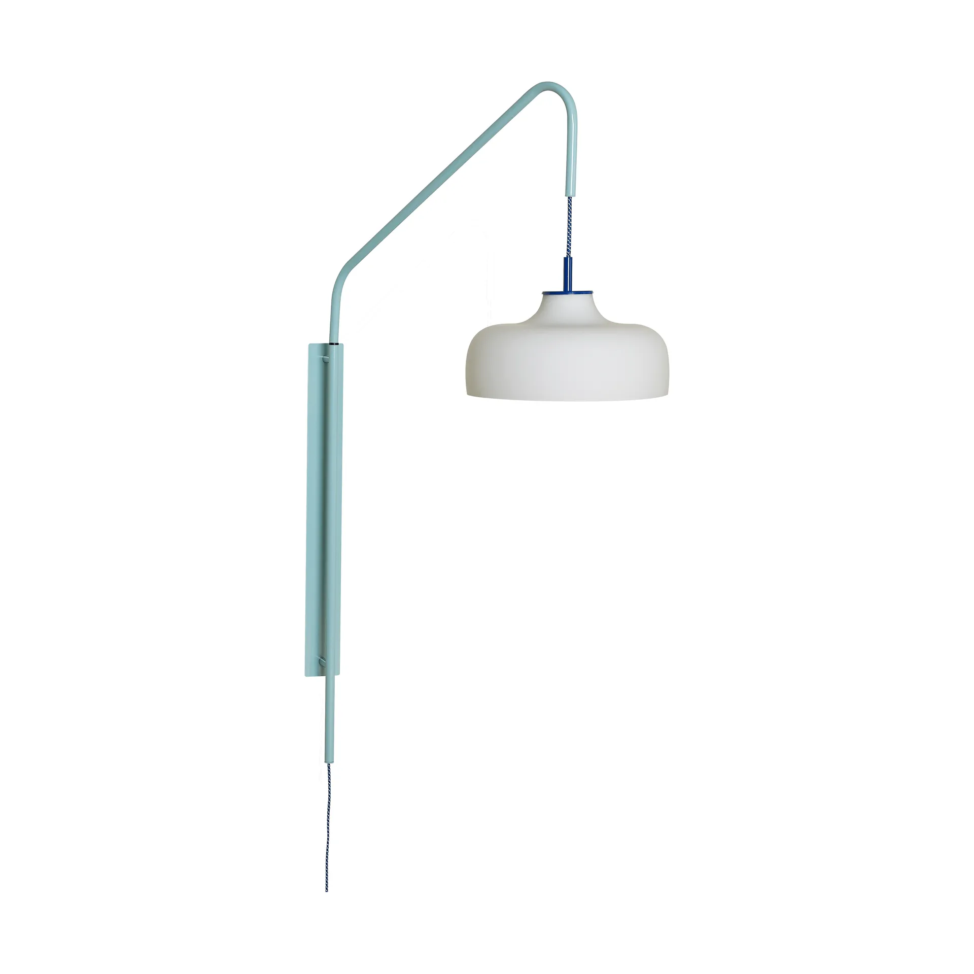 Current wall lamp, Light blue Hübsch