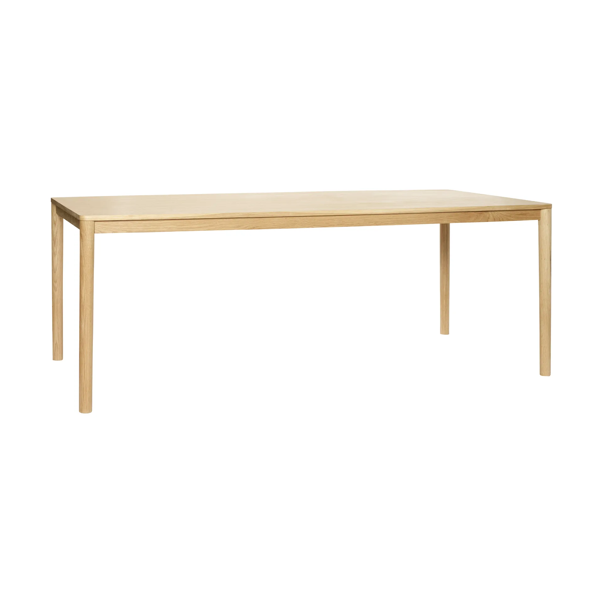 Ground dining table 200x100 cm, Oak Hübsch
