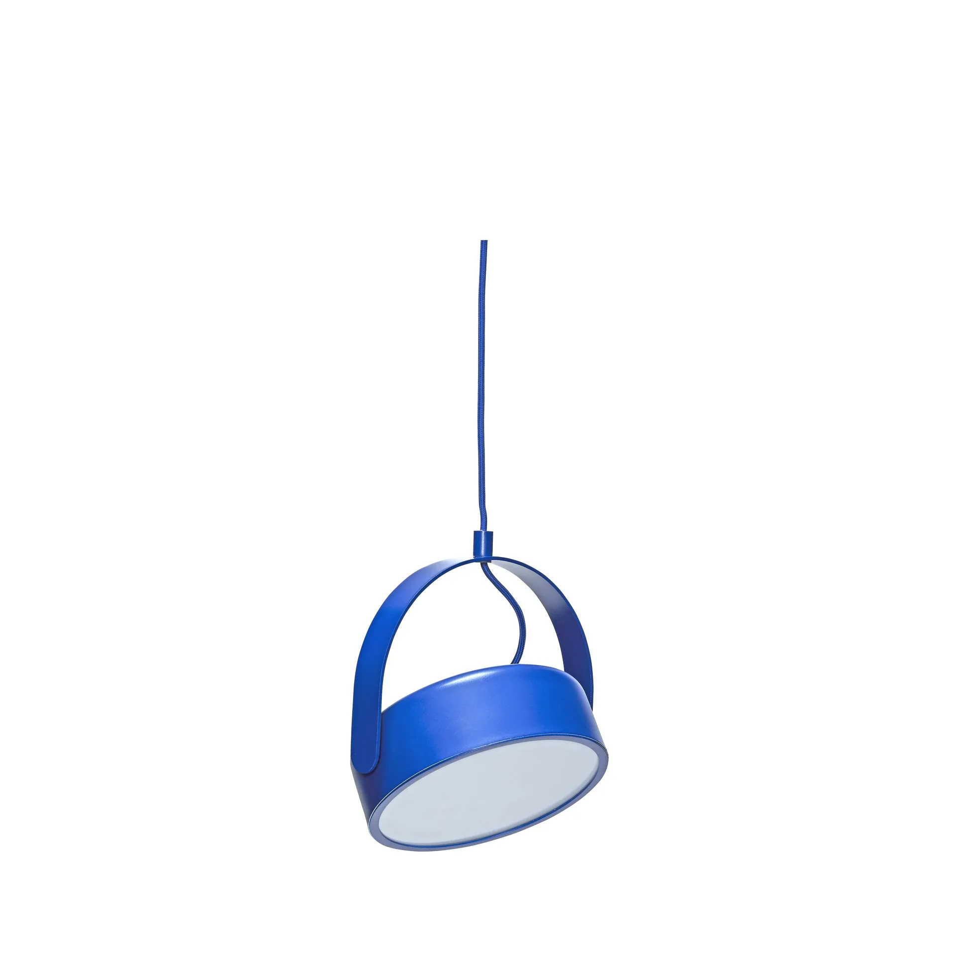Stage ceiling lamp 27 cm, Metallic blue Hübsch