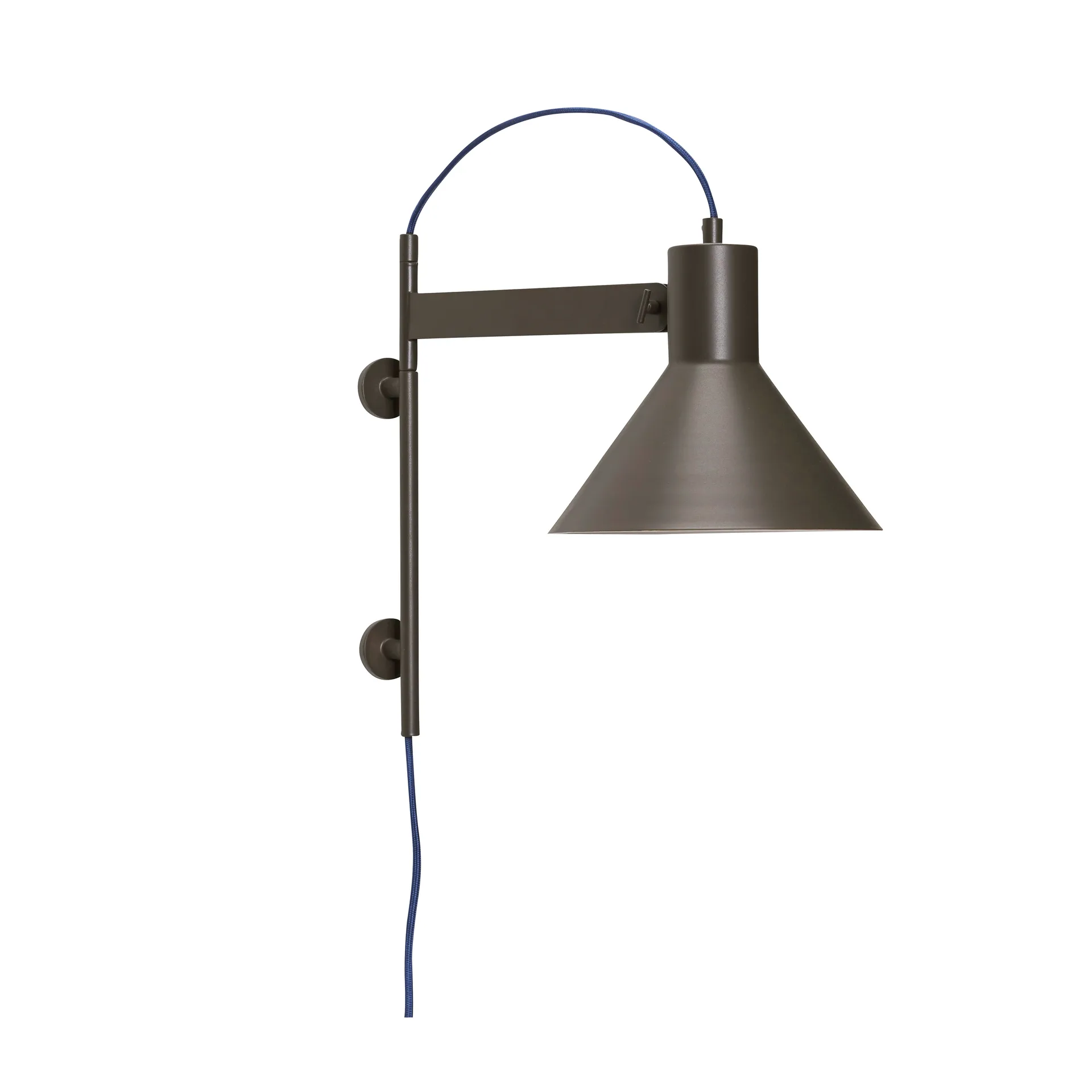 Studio wall lamp, Brown Hübsch