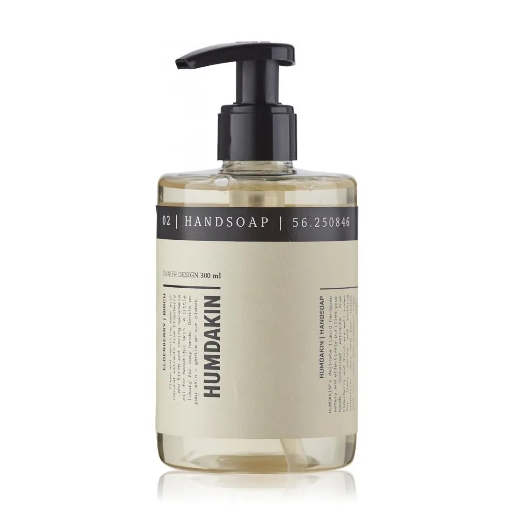 Humdakin hand soap 300 ml, Elderberry & birch Humdakin
