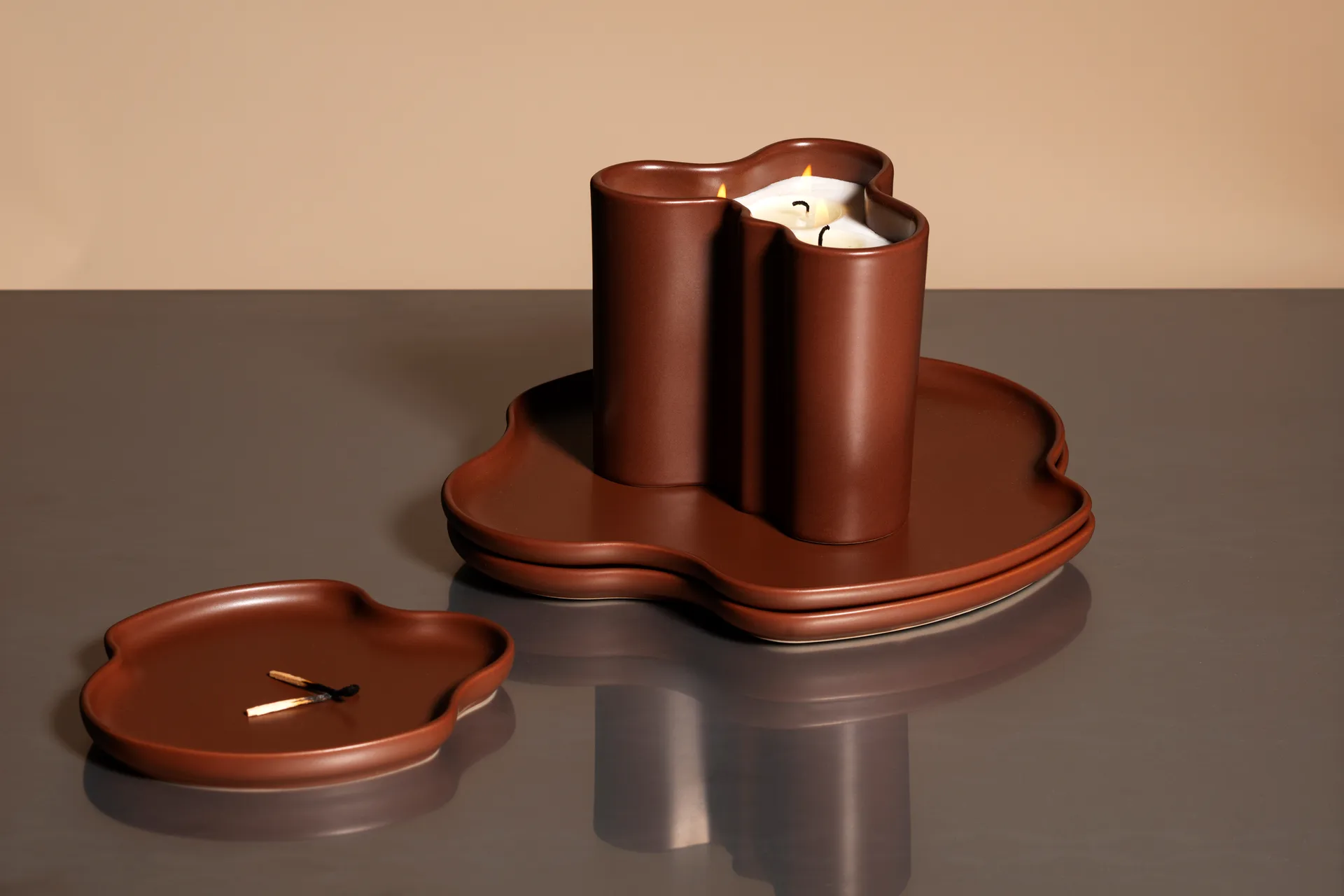 Aalto scented candle 11 cm, Eld Iittala
