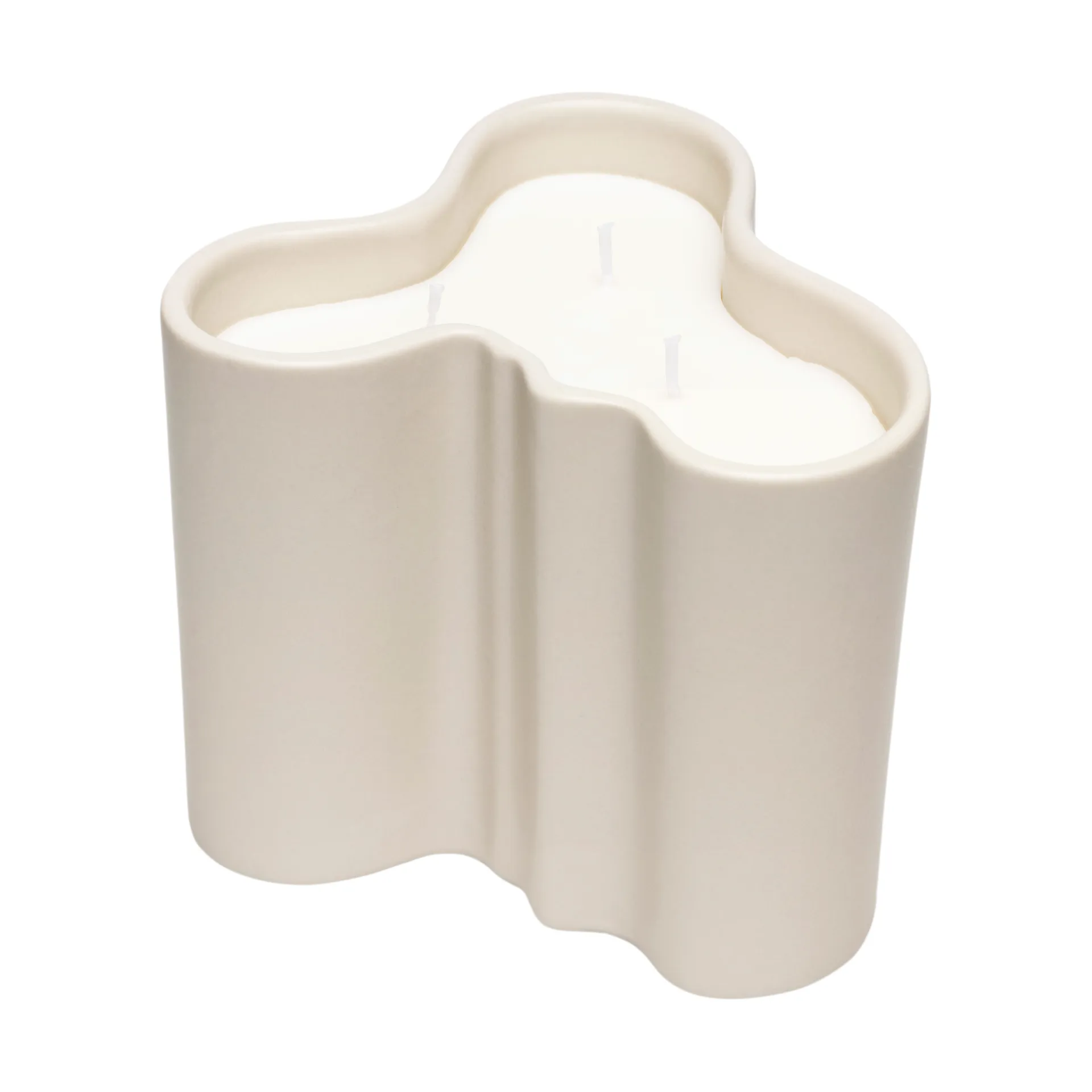 Aalto scented candle 11 cm, Sand Iittala