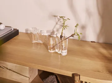 Alvar Aalto vase Savoy clear - 95 mm - Iittala