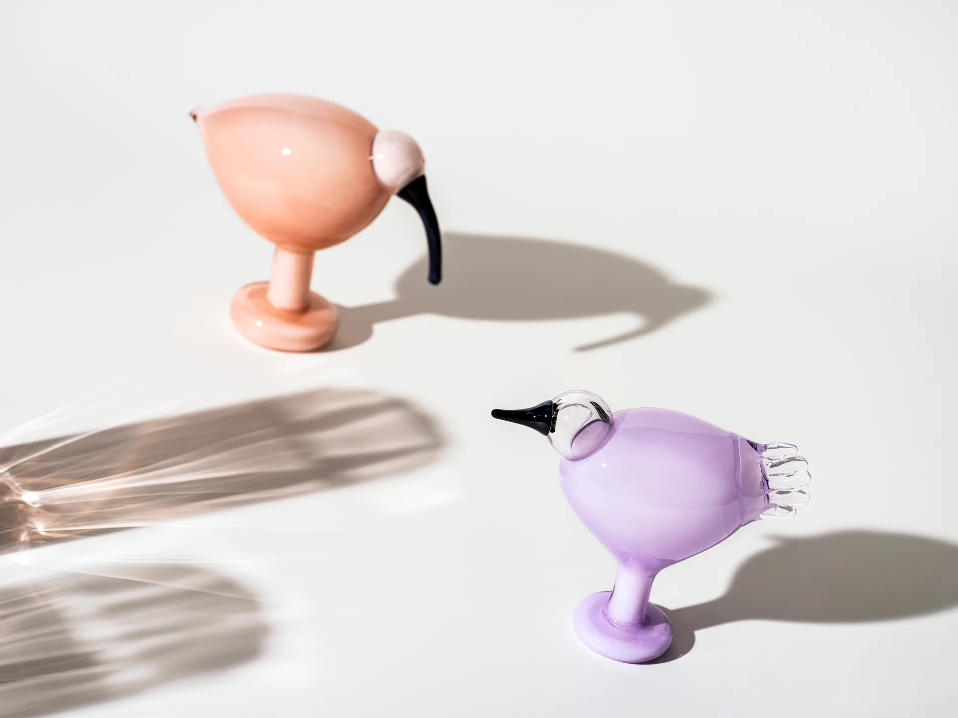 Birds by Toikka, Ibis salmon pink Iittala