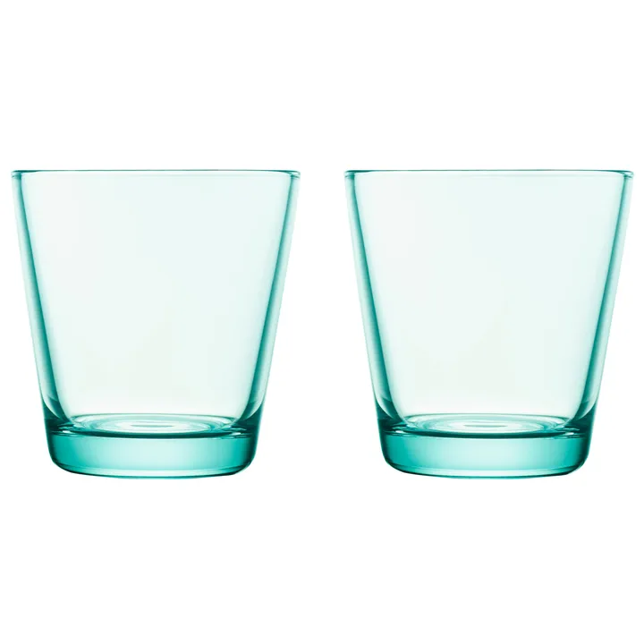 Kartio tumbler 21 cl 2-pack - water green - Iittala