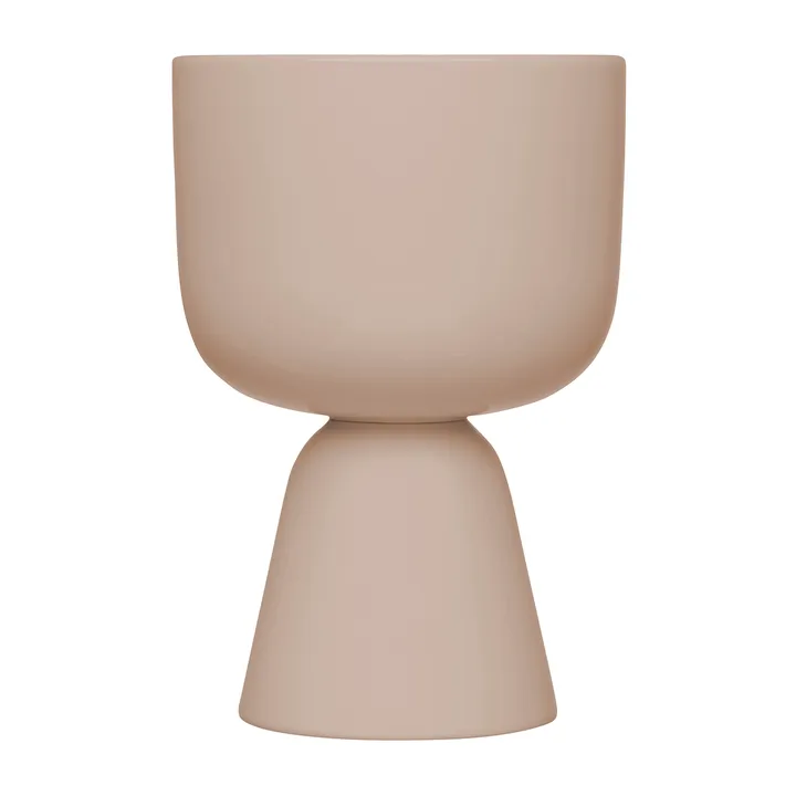 Nappula flower pot Ø15,5 cm h23 cm - beige - Iittala