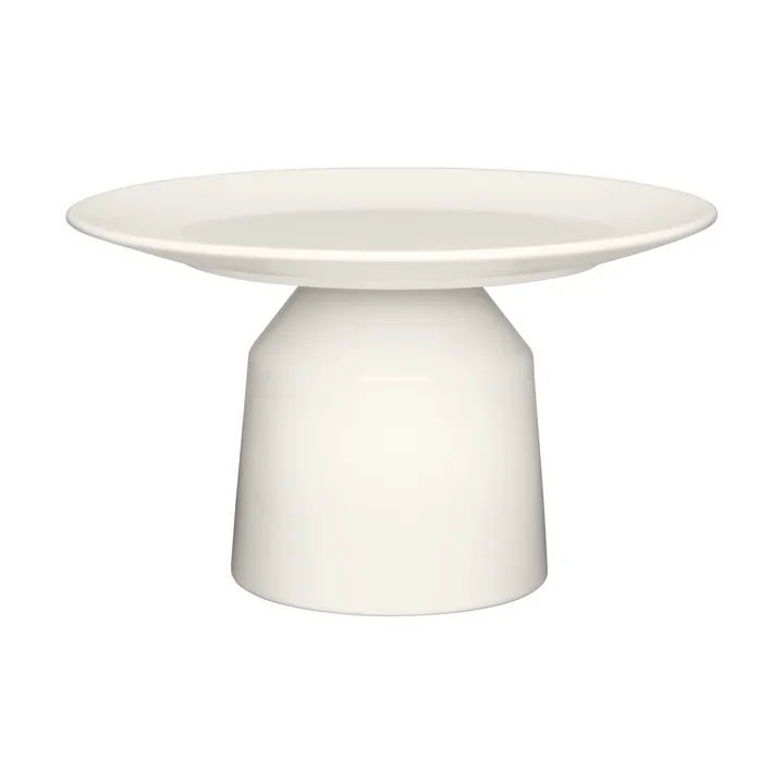 Solare serving platter tall Ø24x14 cm - White - Iittala