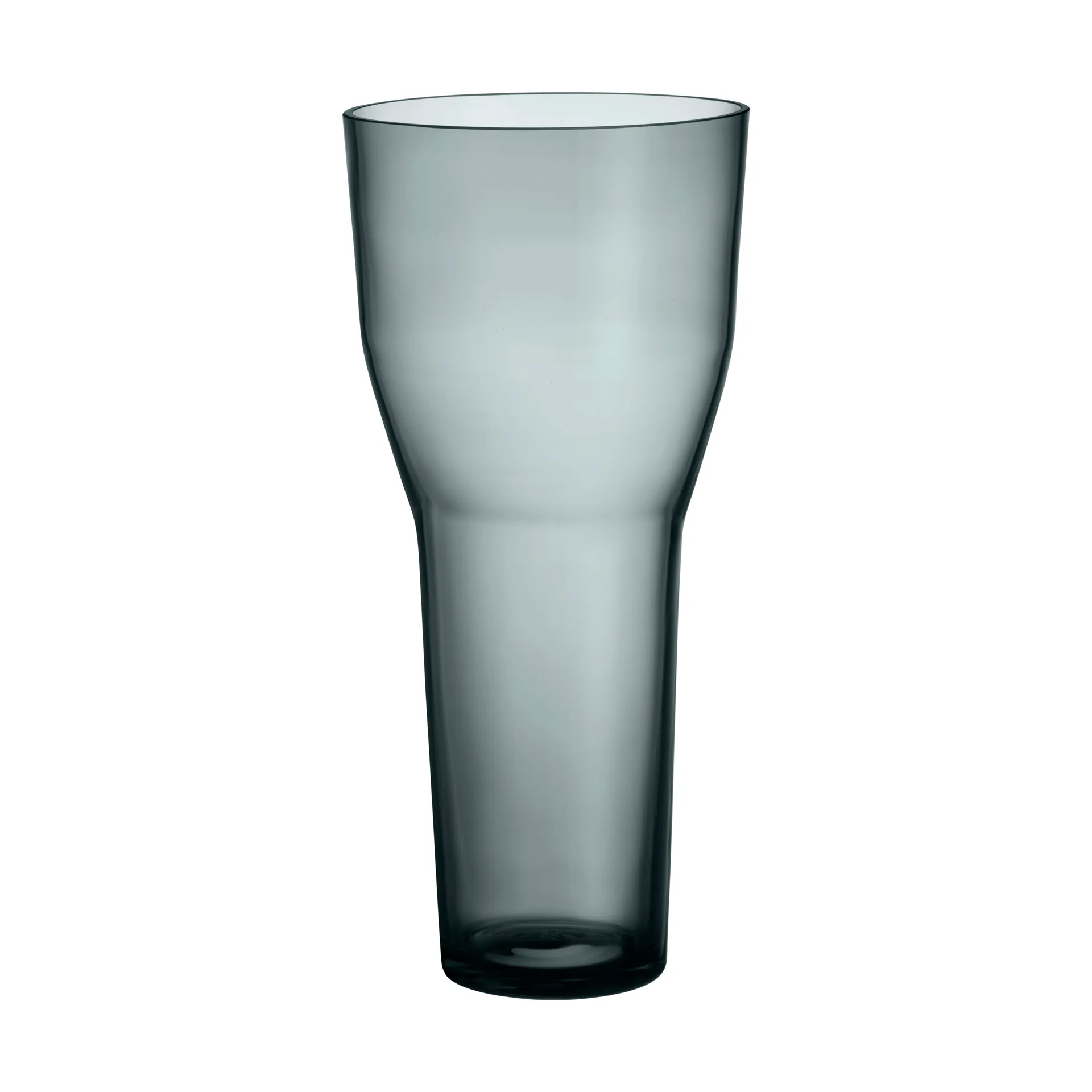 Solare vase high Ø12x26 cm, Steel gray Iittala