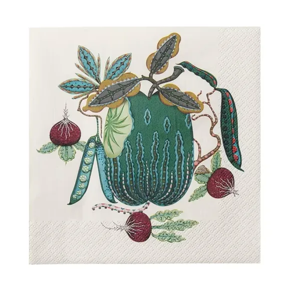 Taika napkin 33x33 cm 20-pack - Green - Iittala