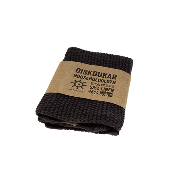 Dishcloth, Graphite Iris Hantverk