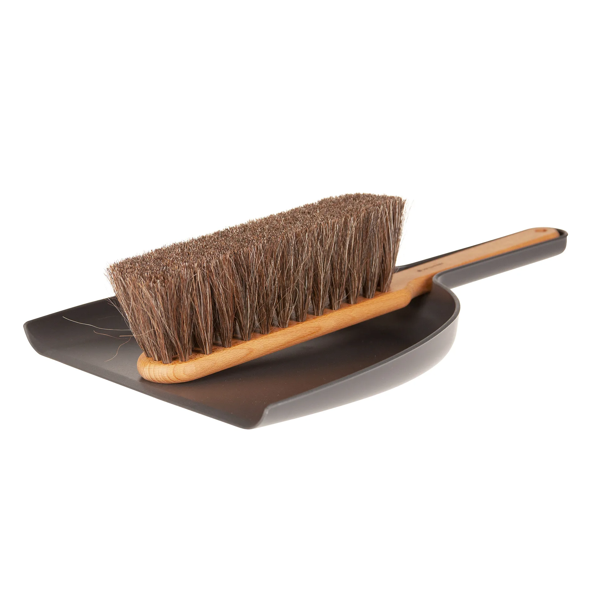 Iris Hantverk Dustpan & brush set small, Grafite black Iris Hantverk