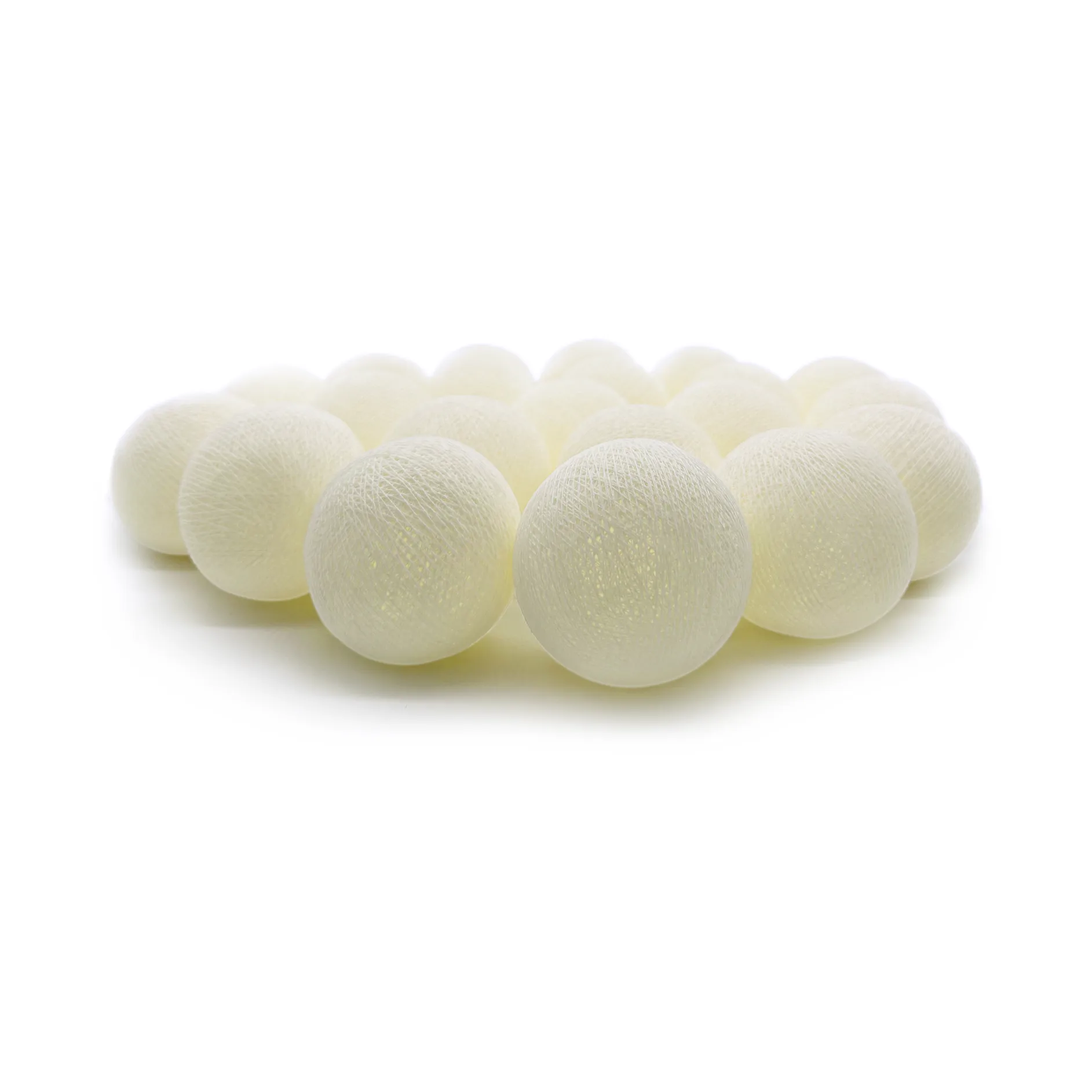Irislights string lights, Butter yellow, 20 balls Irislights