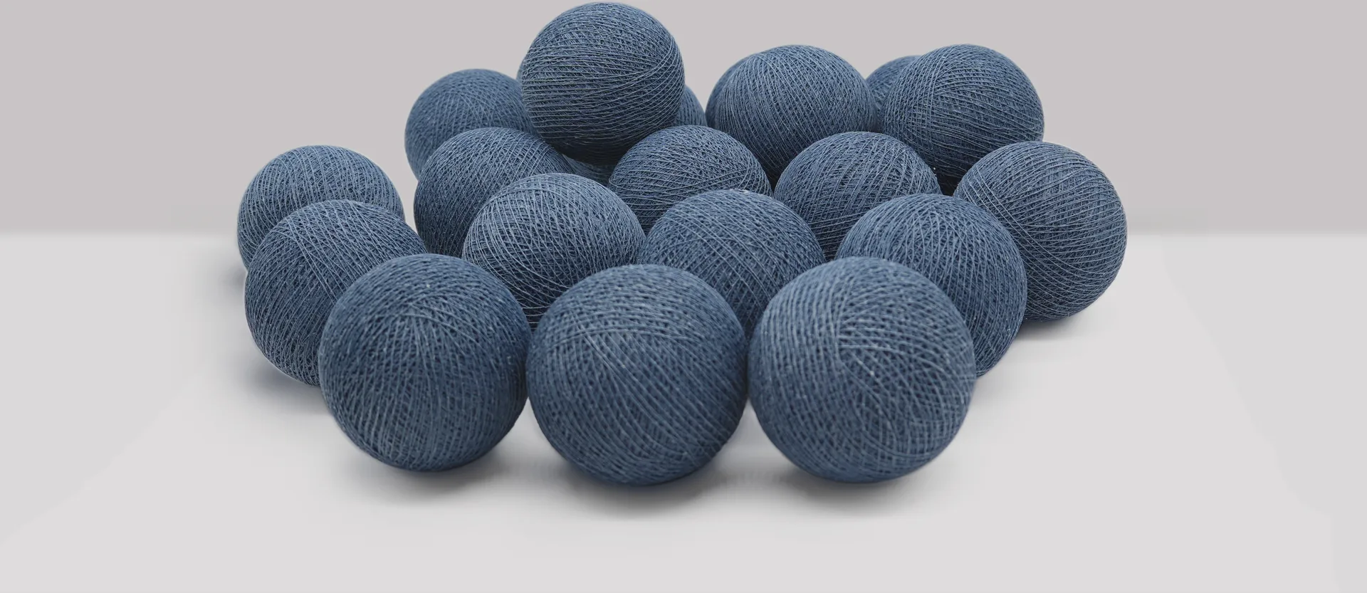 Irislights string lights, Vintage blue, 35 balls Irislights